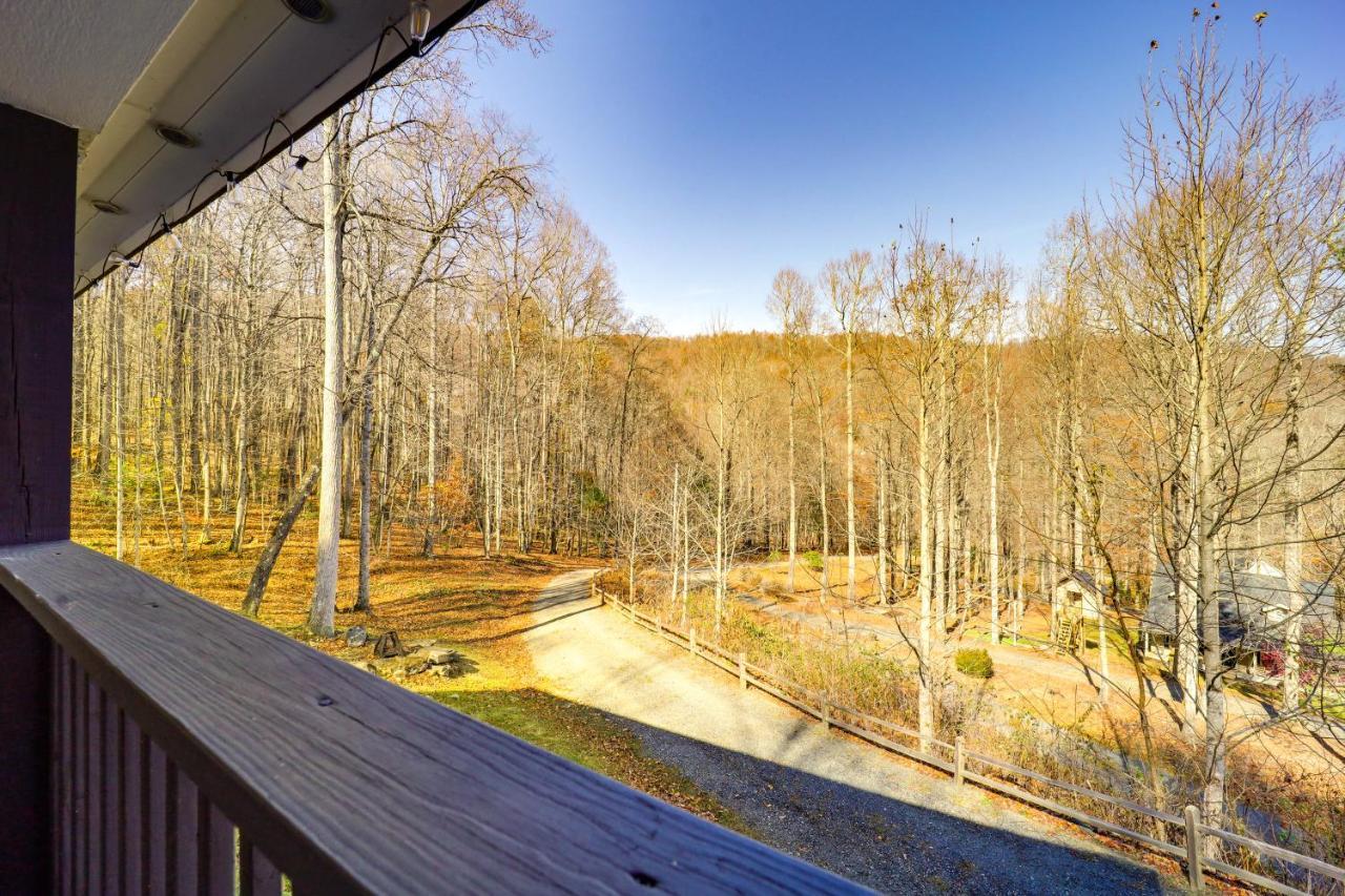Pet-Friendly Spruce Pine Cabin With Private Fire Pit Экстерьер фото